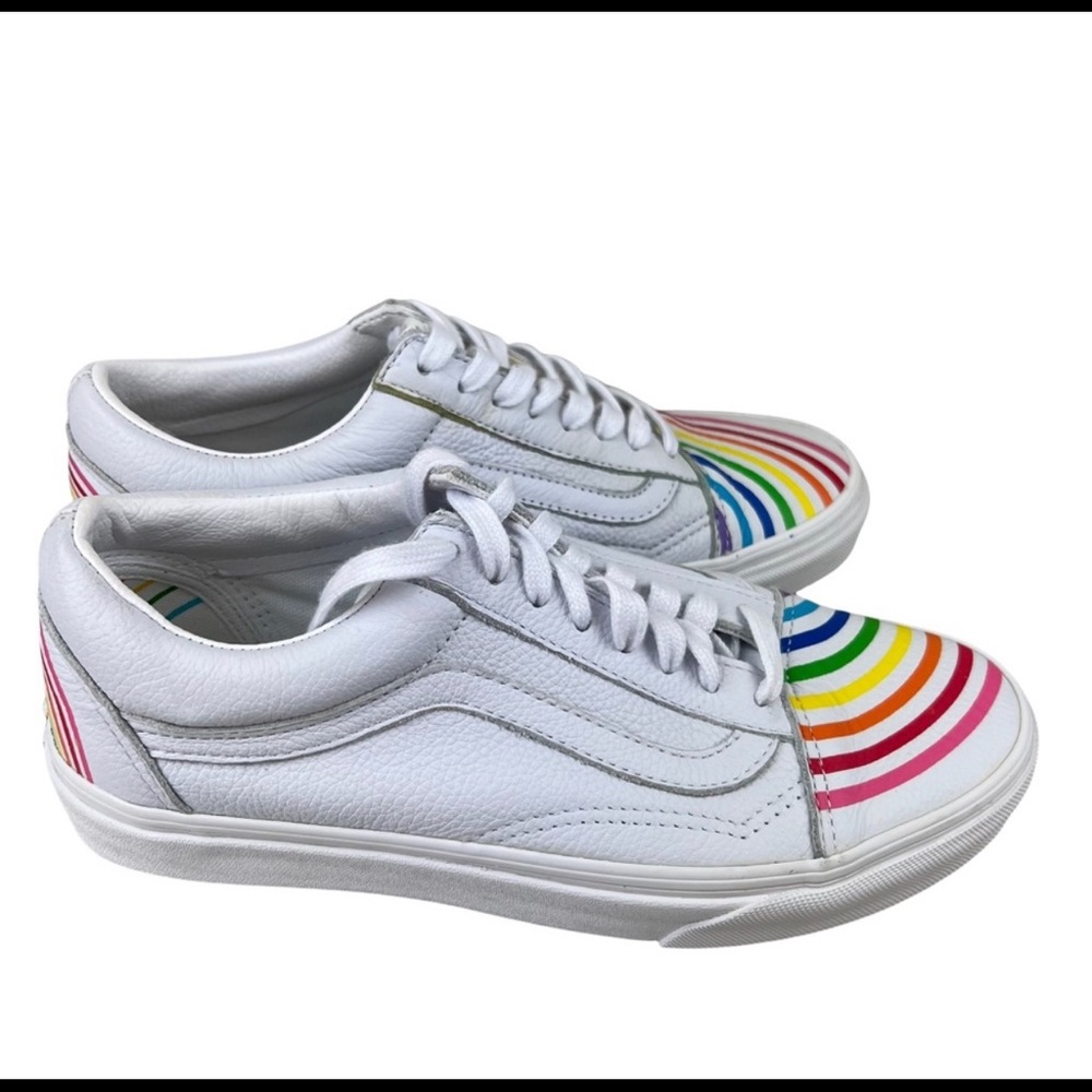VANS X FLOUR SHOP OLD SKOOL rainbow sneakers - Picture 3 of 11